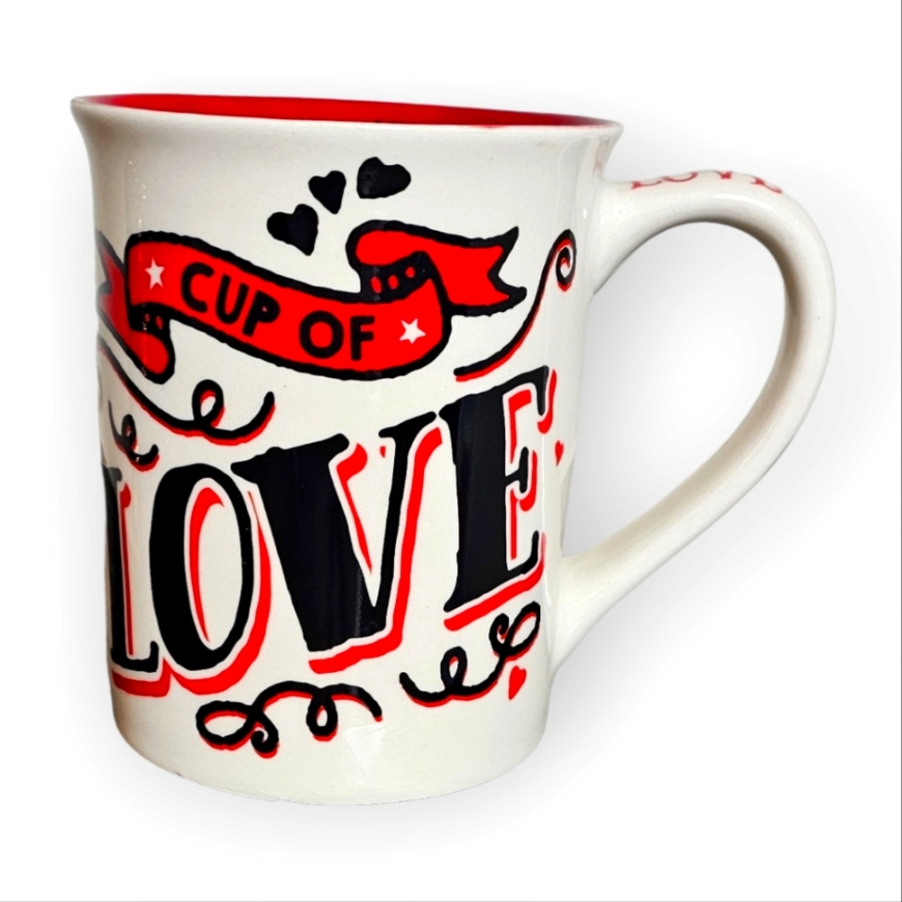 Enesco "Cup of Love" Mug from our name is Mud 16 oz